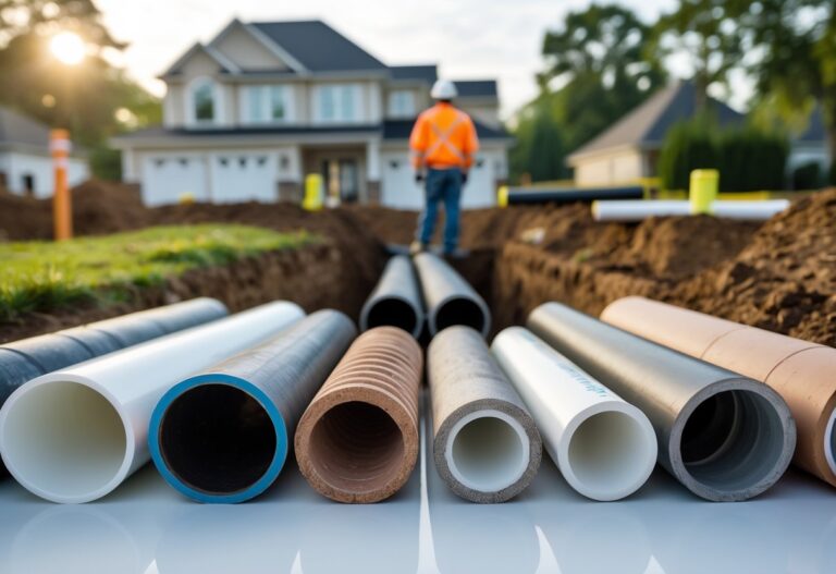 Choosing the Right Materials for Residential Sewer Line Installation