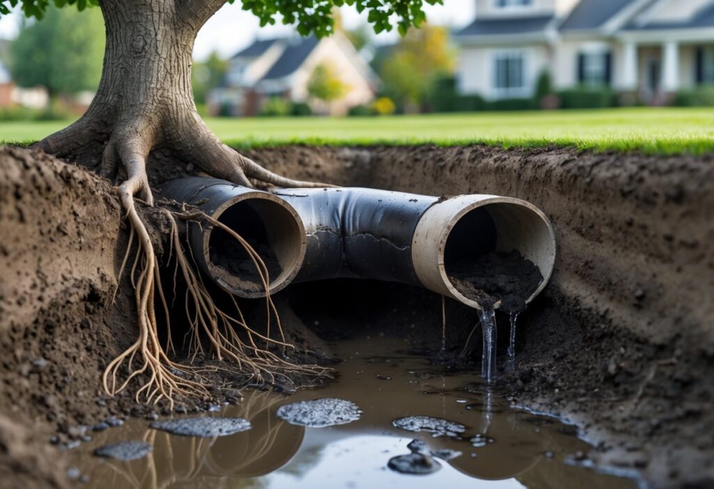 The Impact of Tree Roots on Residential Sewer Line Plumbing