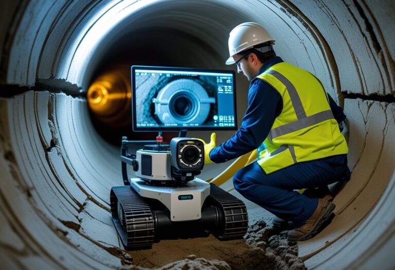The Role of CCTV in Modern Sewer Line Inspection Enhancing Efficiency and Accuracy