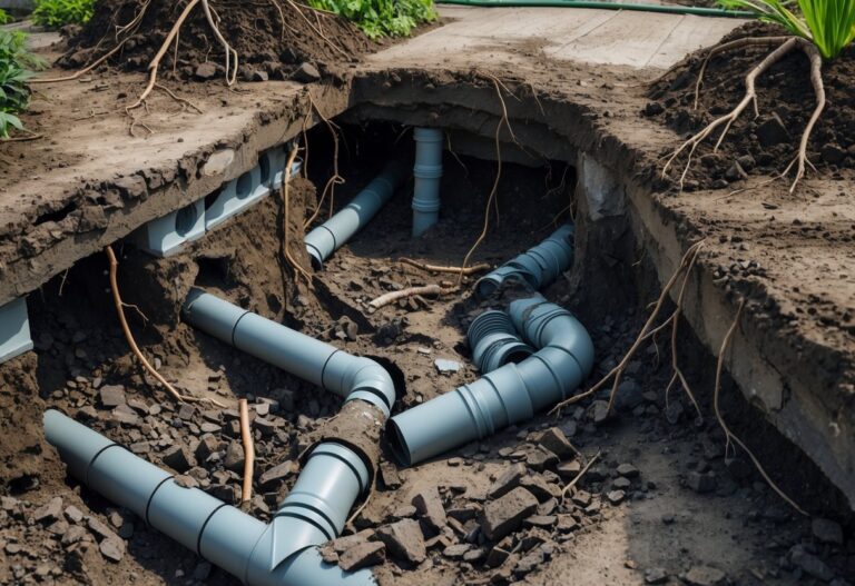 Impact of Ground Shifting on Sewer Lines